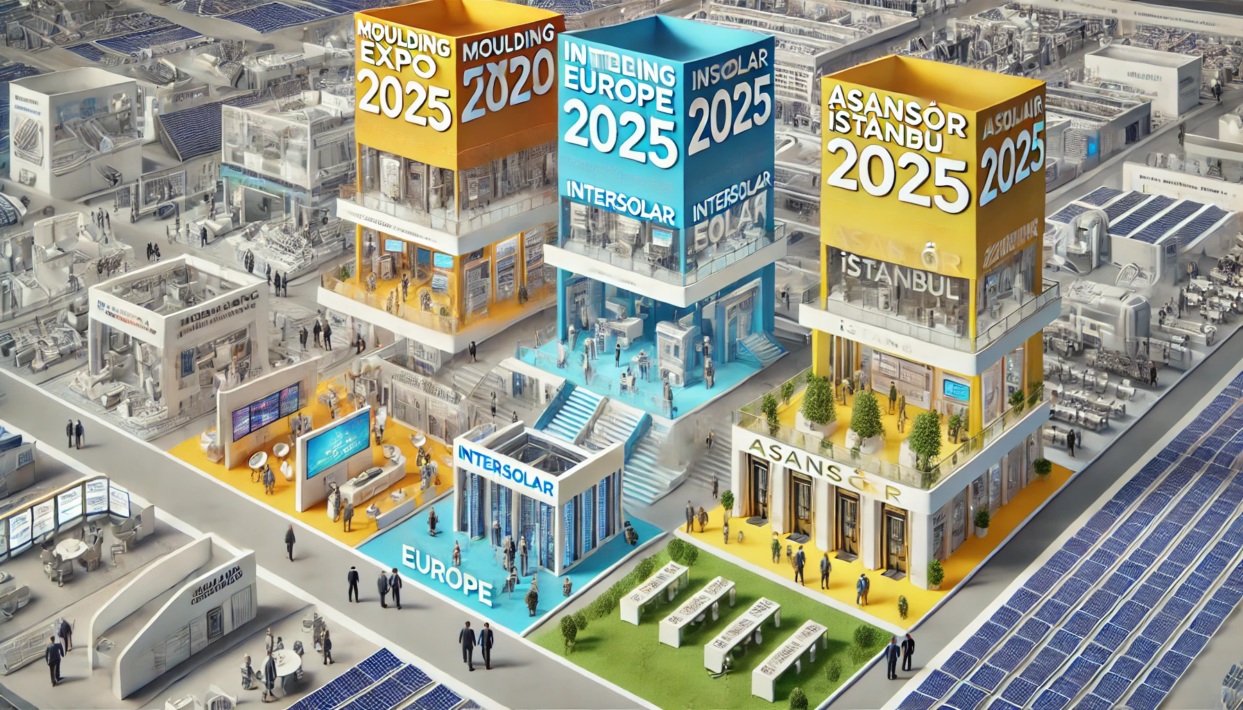 2025 Yılında Sektörlere Yön Veren Fuarlar: Moulding Expo, Intersolar Europe ve Asansör İstanbul